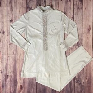 Vintage 70’s Dutchmaid Ice Blue Loungewear